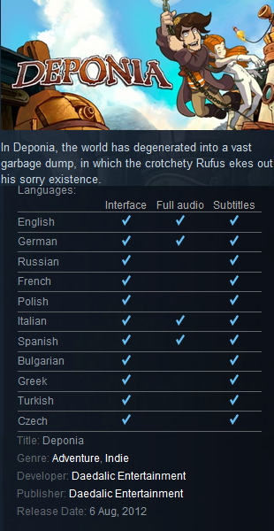 Deponia Steam - Click Image to Close